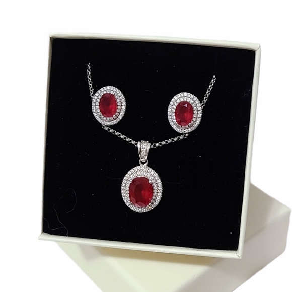 S925 JEWELRY SET - Picture 1 of 5